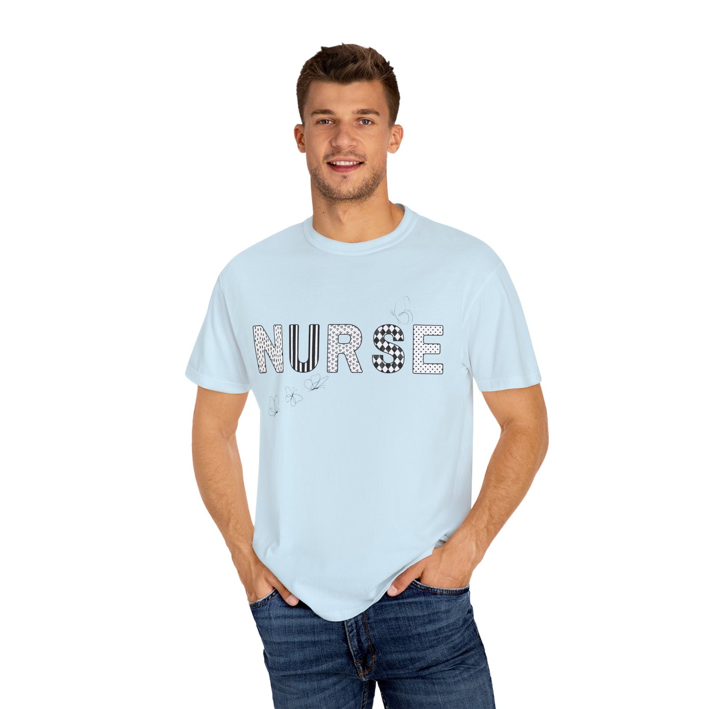 Comfort Colors Nurse T-Shirt, Unisex Tee, Garment-Dyed Shirt, Medical Gift, Soft Cotton Top