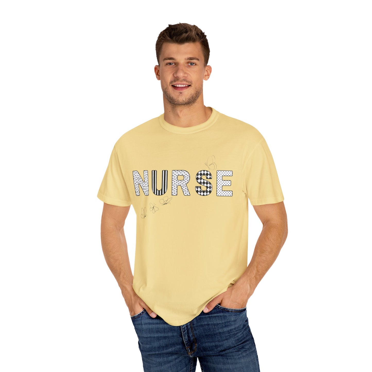 Comfort Colors Nurse T-Shirt, Unisex Tee, Garment-Dyed Shirt, Medical Gift, Soft Cotton Top