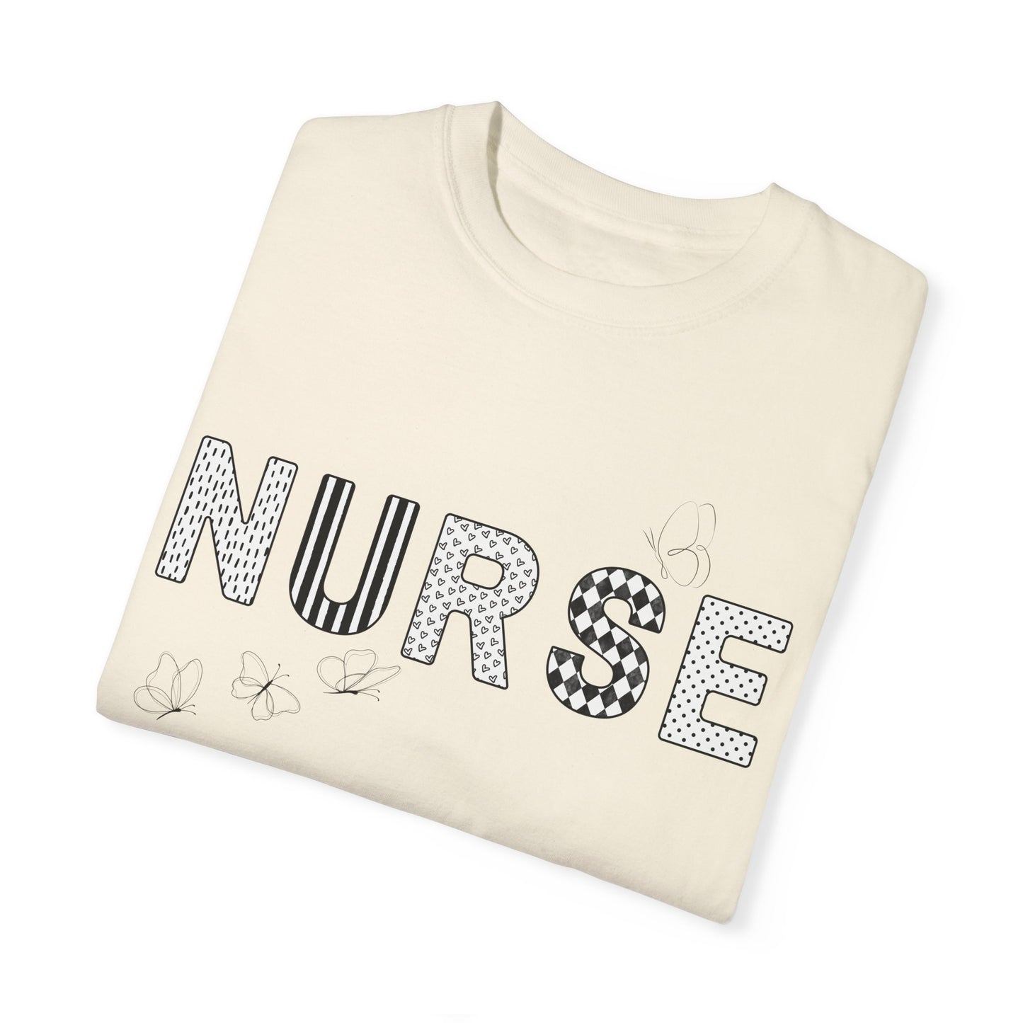 Comfort Colors Nurse T-Shirt, Unisex Tee, Garment-Dyed Shirt, Medical Gift, Soft Cotton Top