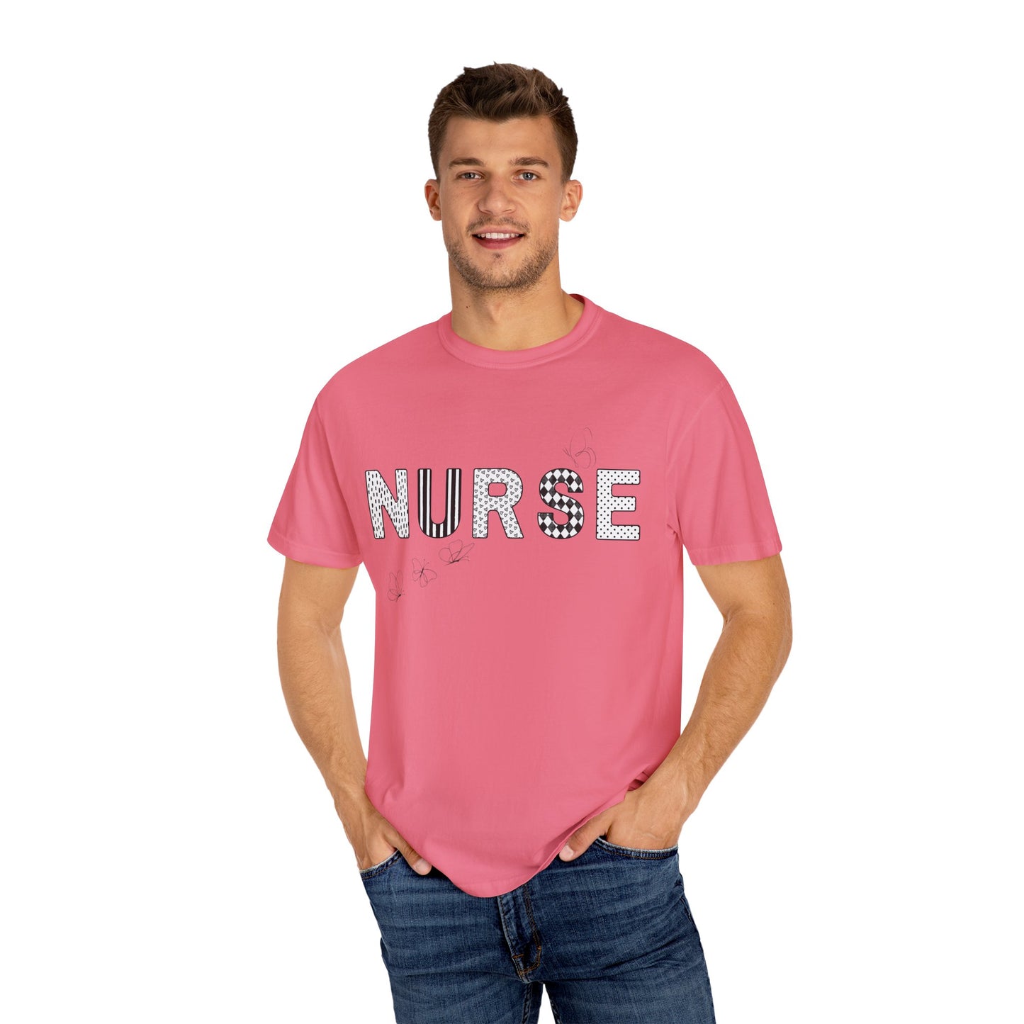 Comfort Colors Nurse T-Shirt, Unisex Tee, Garment-Dyed Shirt, Medical Gift, Soft Cotton Top