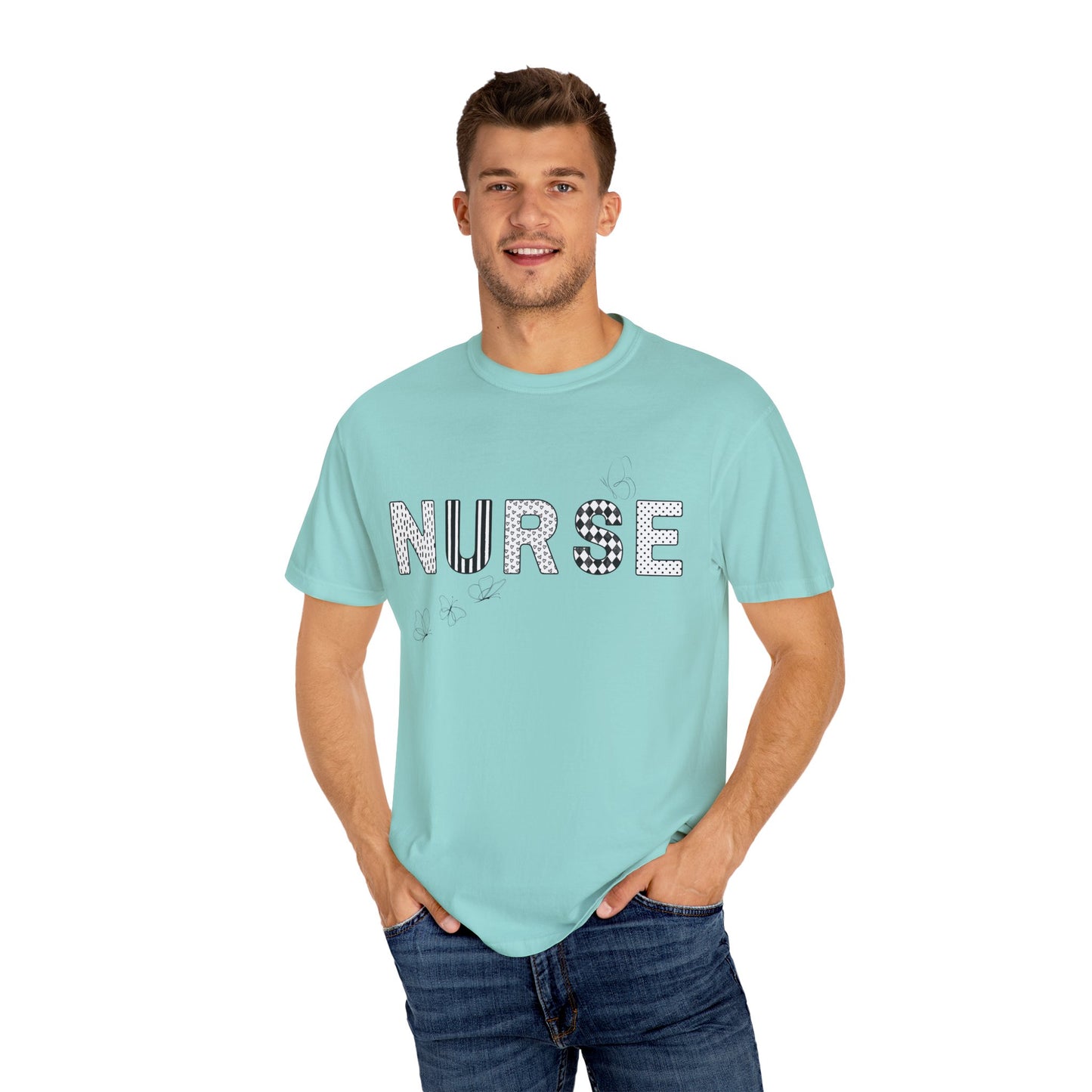 Comfort Colors Nurse T-Shirt, Unisex Tee, Garment-Dyed Shirt, Medical Gift, Soft Cotton Top